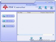 PDF Converter Personal Edition screenshot